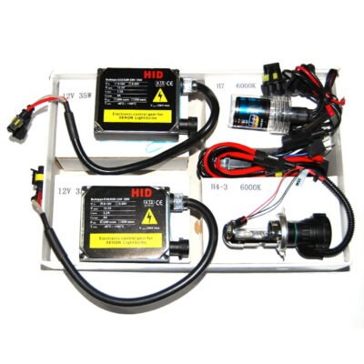 HID Μοτοσυκλέτας H4 & H1 8000K