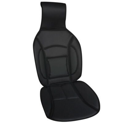 Πλατοκάθισμα Μπροστινό Universal (PolyMesh/PU) COZY 1 τμχ - ΜΑΥΡΟ