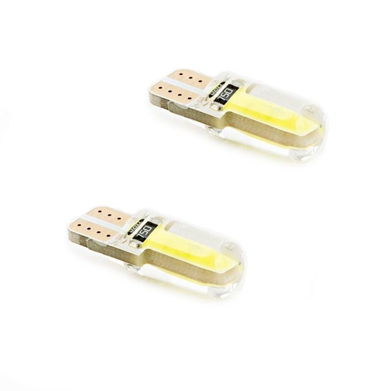 Λάμπες LED T10 2 LED COB 12V 2 τμχ