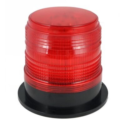 Φάρος LED 12V-24V Μαγνητικός & Βιδωτός - ΚΟΚΚΙΝΟ