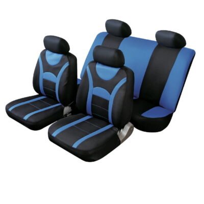 Καλύμματα Σετ Universal με Αποσπώμενο Κεφαλάρι (PolyMesh) HERA 10 τμχ - ΜΑΥΡΟ/ΜΠΛΕ