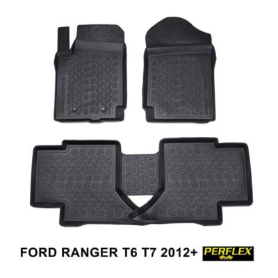 Σκαφάκια Πατάκια Ειδικά Σετ Μαύρα 4 τμχ - F.RANGER T6-T7 12+