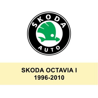 Σκαφάκια Πατάκια Ειδικά Σετ Μαύρα 4 τμχ - S.OCTAVIA I 96-08